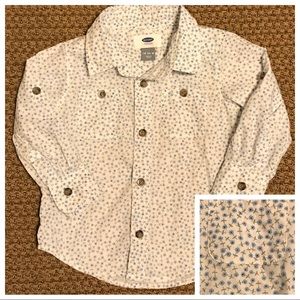 Sweetest Baby Boy’s Floral Button-Down! 18-24 mo.
